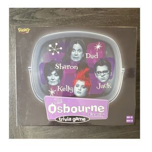 Fundex The Osbourne Family Trivia Game, Movie & TV, 2-6 Players, Ages 12+